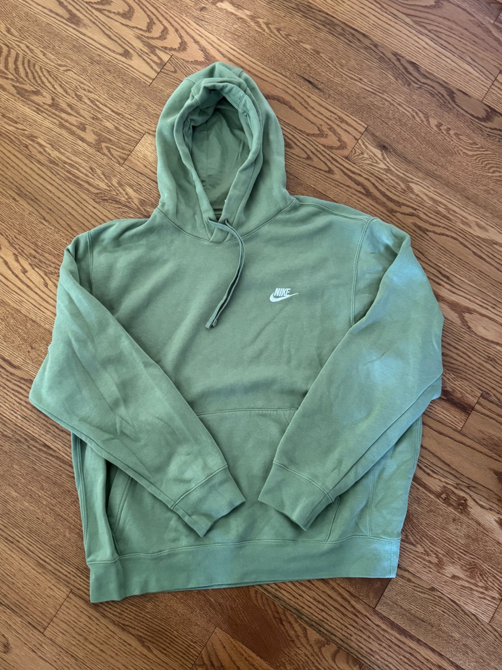 Nike Men’s Sage Green Crewneck Hoodie
